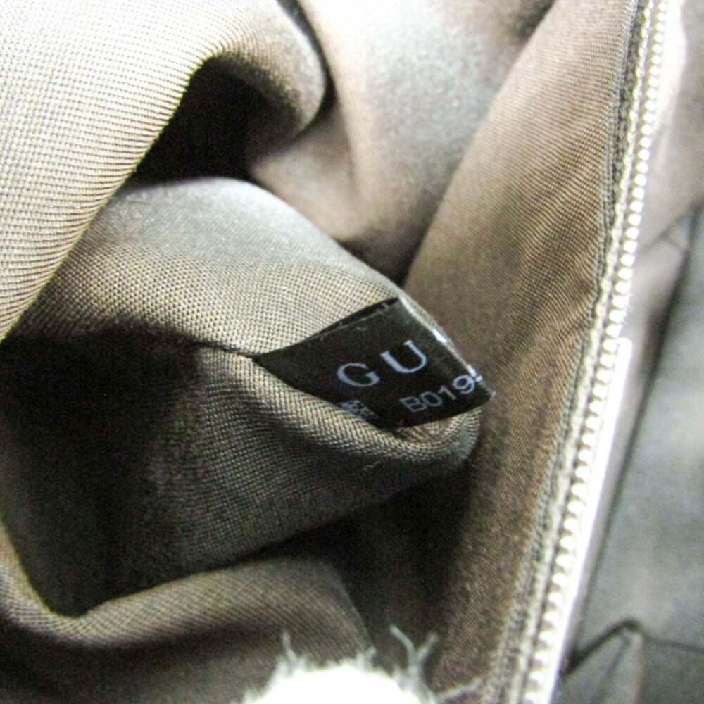 GUCCI Authentic Brown Leather Tote Bag - Picture 15 of 15